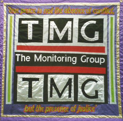 tmg the monitoring group banners made by ed hall